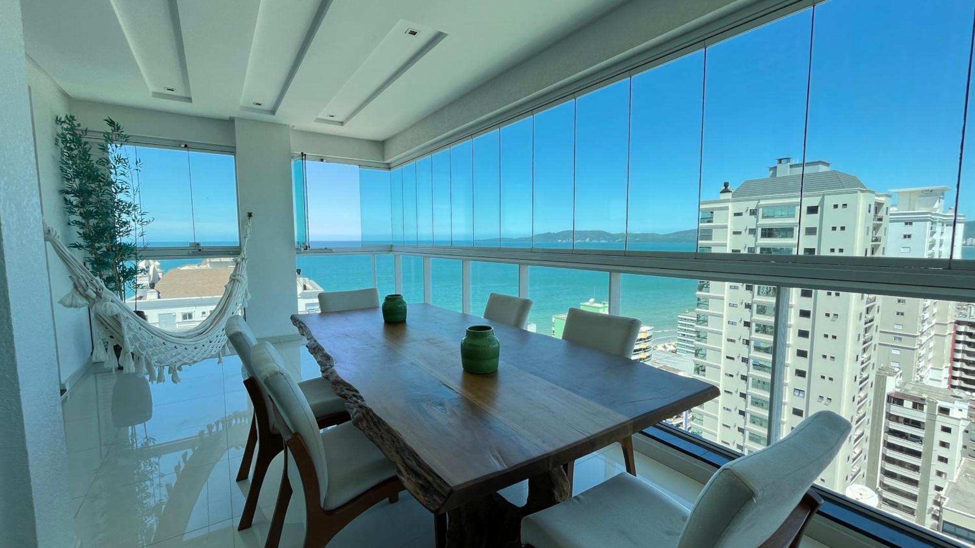 Cobertura Com Belissima Vista Para O Mar E Jacuzzi イタペマ エクステリア 写真